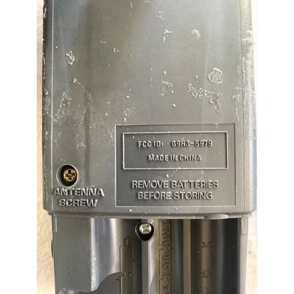 Vintage GE 40 Channel CB Transceiver (stranger things) FCC ID G9H3-5979 untested - Picture 5 of 8